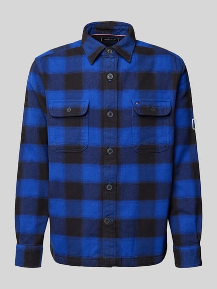 Tommy Hilfiger Regular Fit Freizeithemd aus reiner Baumwolle Royal 2