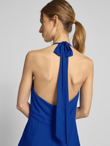 Jake*s Cocktail Jumpsuit mit Plisseefalten und Rundhalsausschnitt Royal 3