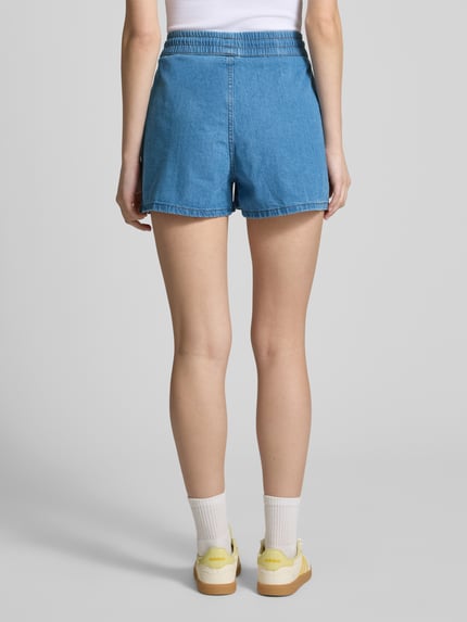 NOISY MAY® High waist korte jeans met steekzakken, model 'MOLLA' Lichtblauw - 5