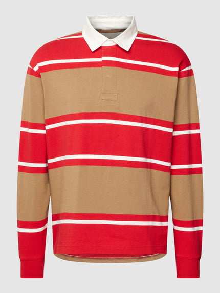 GANT Sweatshirt mit Polokragen Beige 2
