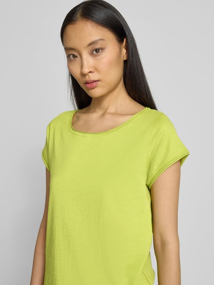 Christian Berg Woman T-Shirt mit Kappärmeln Apfel 3