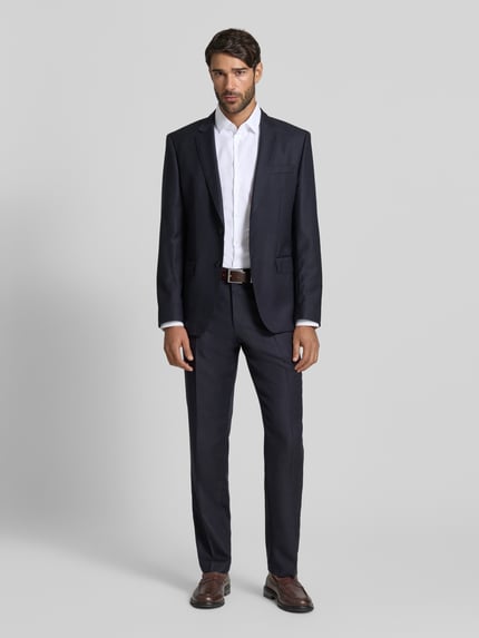 Jake*s Super Slim Fit Businesshemd mit Kentkragen Weiss 1