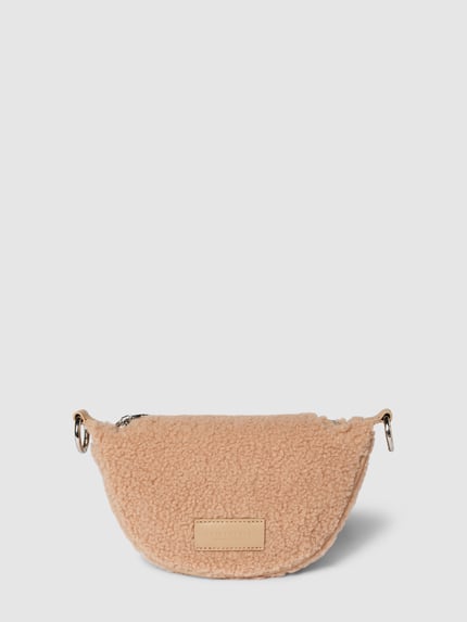Seidenfelt torba na ramię z obszyciem ozdobnymi kamieniami model 'Hellvi' Camel 4