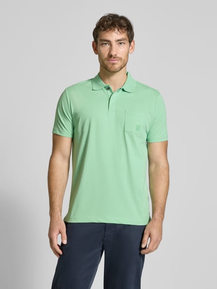 LERROS Regular Fit Poloshirt mit Brusttasche Mint 4
