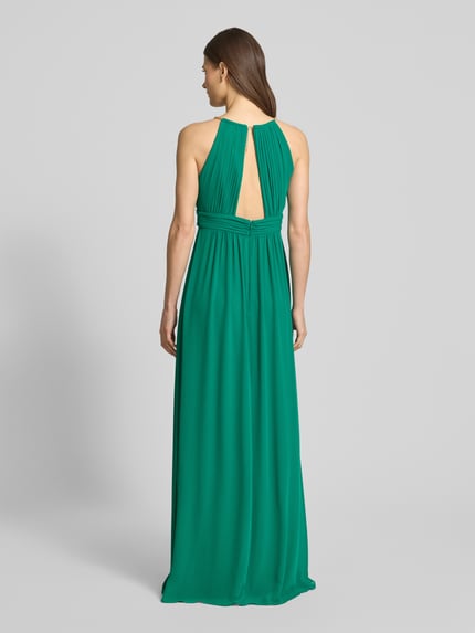 Jake*s Cocktail Abendkleid mit gelegten Falten Apfel 5