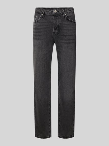 ONLY & SONS Tapered Fit Jeans aus Baumwoll-Mix Modell 'YOKE' Black 2
