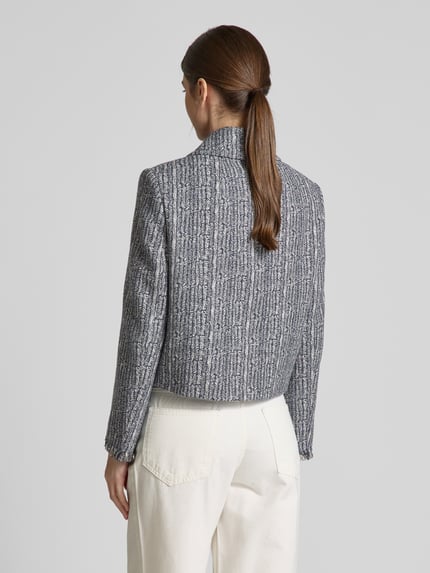 Luisa Cerano Blazer mit Umlegekragen Jeansblau 5
