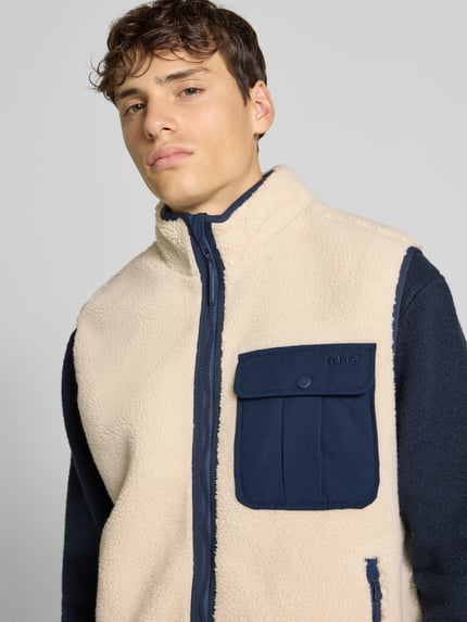 Levi's® Gilet van teddybont, model 'JOONIE' Beige - 3