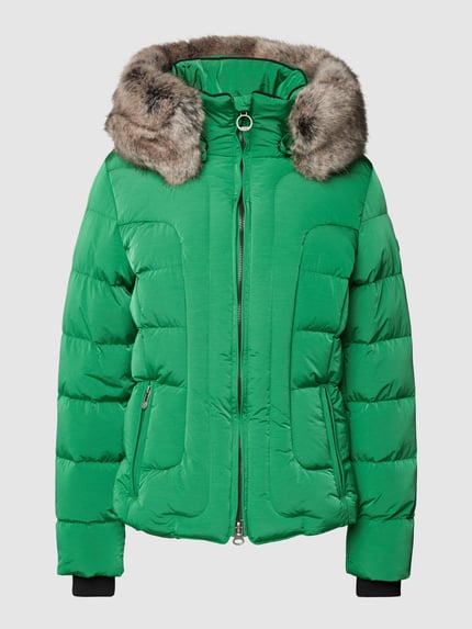 Wellensteyn Shaped Fit Steppjacke mit Kunstfell Modell 'ASTORIA' Apfel Melange 2