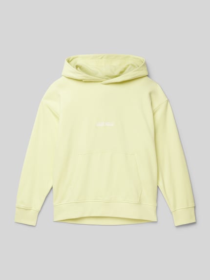 Tom Tailor Oversized hoodie met print Lichtgeel - 1