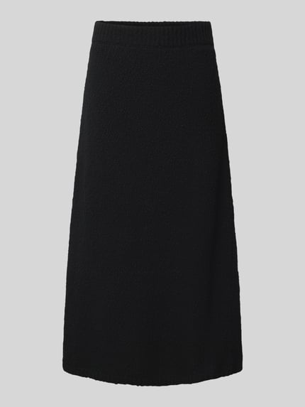 Jake*s Casual Strickrock mit elastsichem Bund Black 2