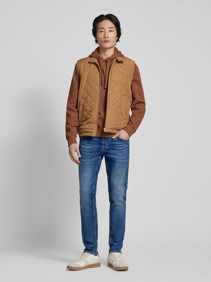Marc O'Polo Jeansy o kroju shaped fit z 5 kieszeniami model ‘Sjöbo’ Jeansowy niebieski 1