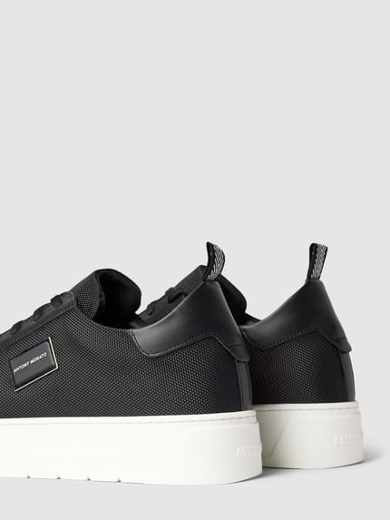 Antony Morato Sneaker mit Logo-Detail Modell 'New Metal' Black 3