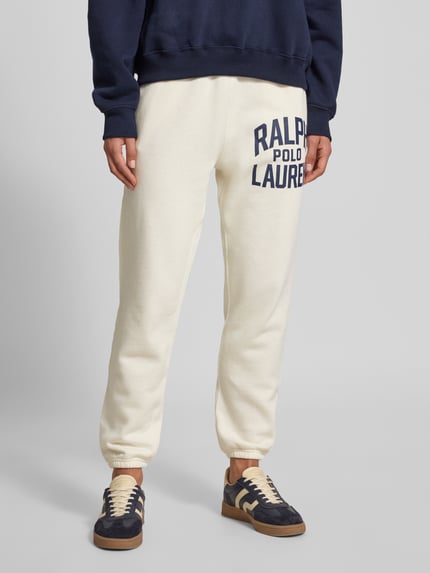 Polo Ralph Lauren Sweatbroek met elastische band Wit - 4