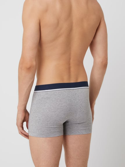 SCHIESSER Trunks mit Stretch-Anteil im 3er-Pack Mittelgrau Melange 6