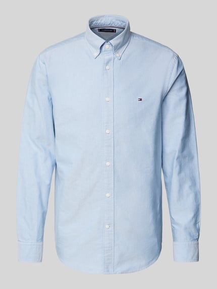 Regular fit vrijetijdsoverhemd met button-downkraag Shop The Look MANNEQUINE