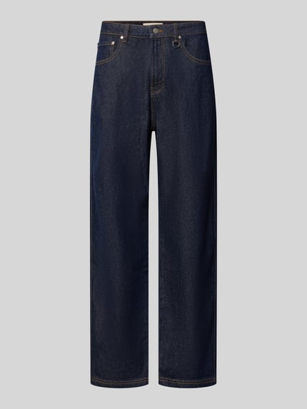 RETERNITY Regular Fit Straight Fit Jeans mit Raw Denim Marine 1