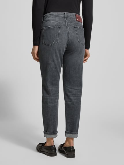 CAMBIO Regular Fit Jeans in 7/8-Länge Modell 'Kerry' Hellgrau 5