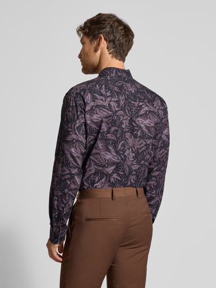 JOOP! COLLECTION Koszula biznesowa o luźnym kroju z kołnierzykiem typu kent model ‘Matty’ Jasnośliwkowy 5
