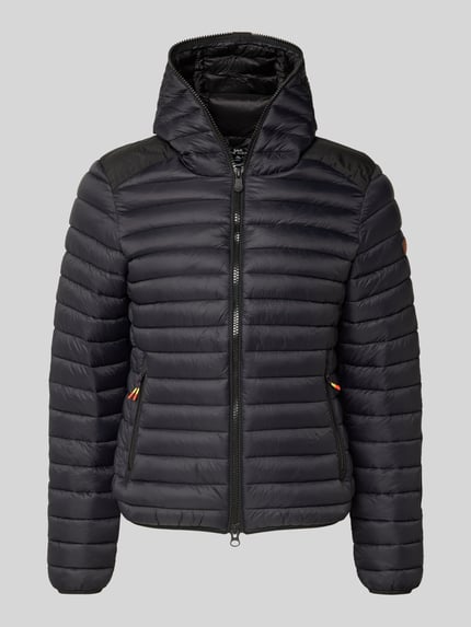Save The Duck Steppjacke mit Zweiwege-Reißverschluss Modell 'JELEP' Black 2