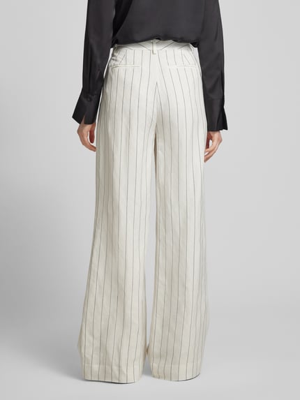 Lauren Ralph Lauren Hose mit fixierten Bundfalten Modell 'KIRAHN' Offwhite 5