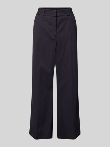 CAMBIO regular fit chino van katoenmix model 'CALIFORNIA' Marineblauw - 2