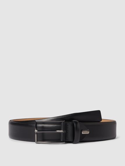 LLOYD Men's Belts Gürtel aus beschichtetem Leder Black 1