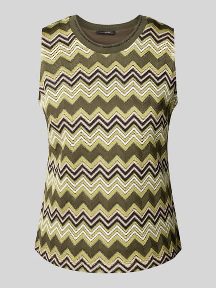 Tricottop met ajourpatroon Shop The Look MANNEQUINE
