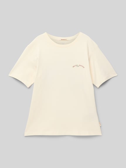 JACK & JONES T-Shirt mit Statement-Print Modell 'HYDRA' Ecru 1