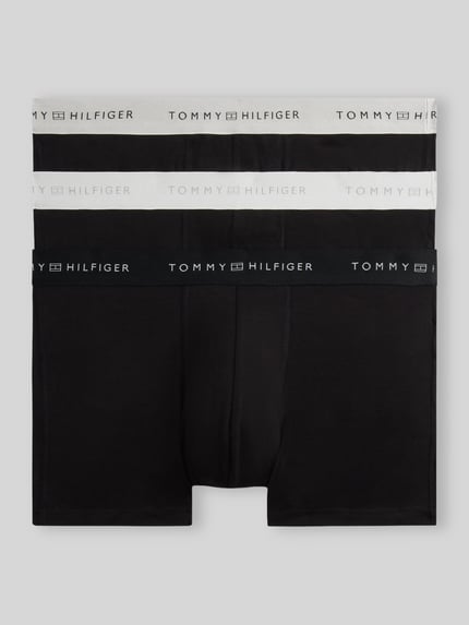 Tommy Hilfiger Trunks mit elastischem Logo-Bund im 3er-Pack Black 2