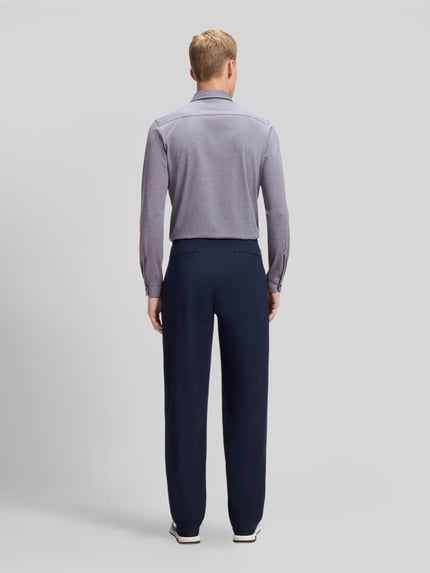 BOSS Orange Slim Fit Freizeithemd aus reiner Baumwolle Modell 'Mysoft_2' Marine 5