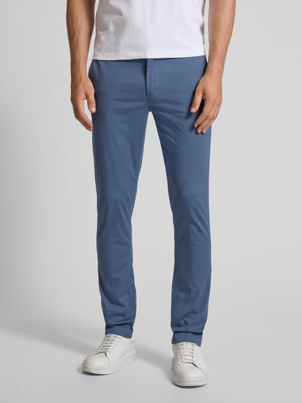 Tommy Hilfiger Slim Fit Chino aus Baumwoll-Mix Petrol 4