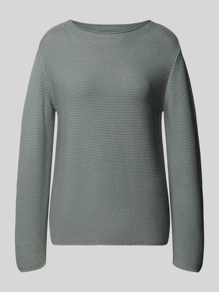 Marc O'Polo Regular Fit Pullover aus reiner Baumwolle Aqua 2