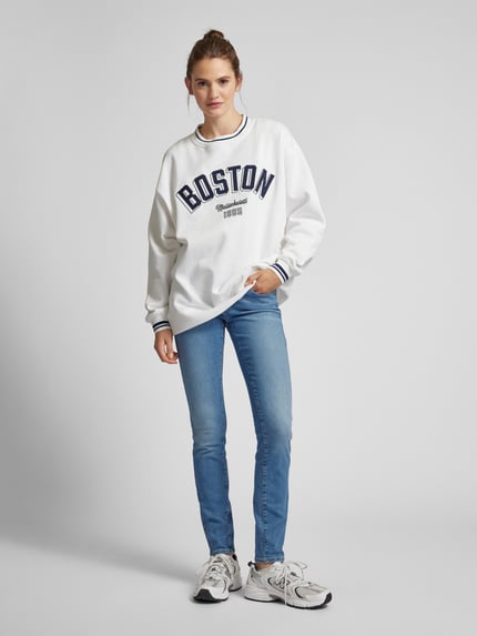 Tommy Jeans Skinny fit jeans van puur biologisch katoen, model 'SOPHIE' Jeansblauw - 1