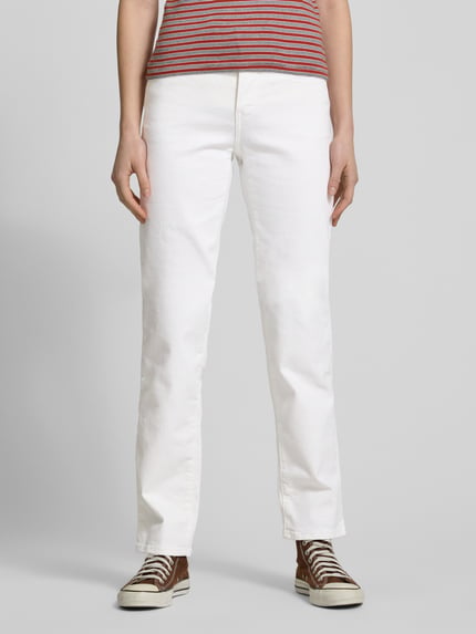 Levi's® 300 Shaping straight leg jeans in 5-pocketmodel, model '314' Wit - 4