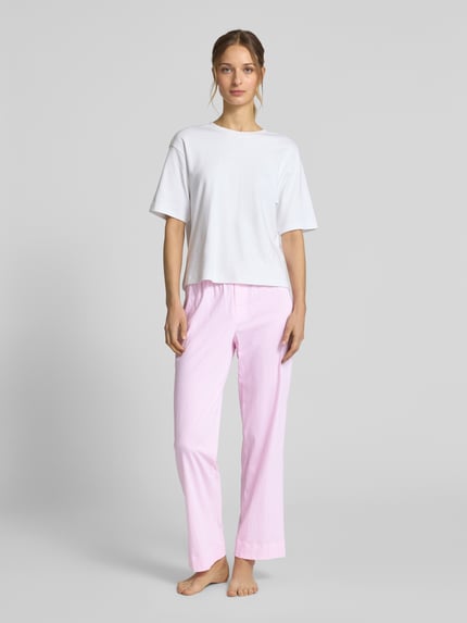 Lauren Ralph Lauren Pyjamabroek met streepmotief Roze - 1