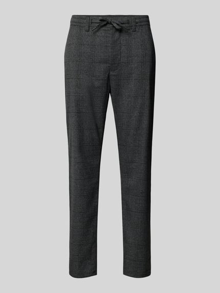 Tapered Hose mit Bindegürtel Shop The Look MANNEQUINE