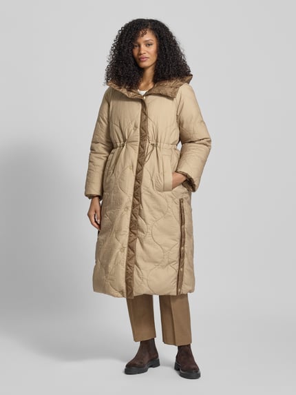 Weekend Max Mara Płaszcz puchowy o kroju regular fit z funkcją dwustronną model ‘NOVAK’ Orzechowy 6