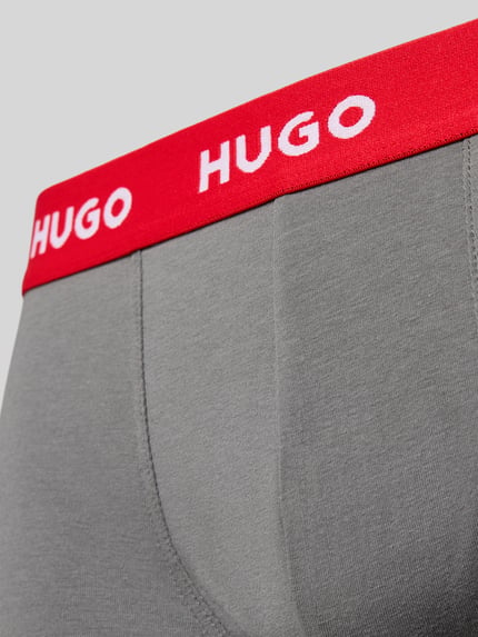 HUGO Trunks mit Kontrast-Logo-Bund im 3er-Pack Oliv 2