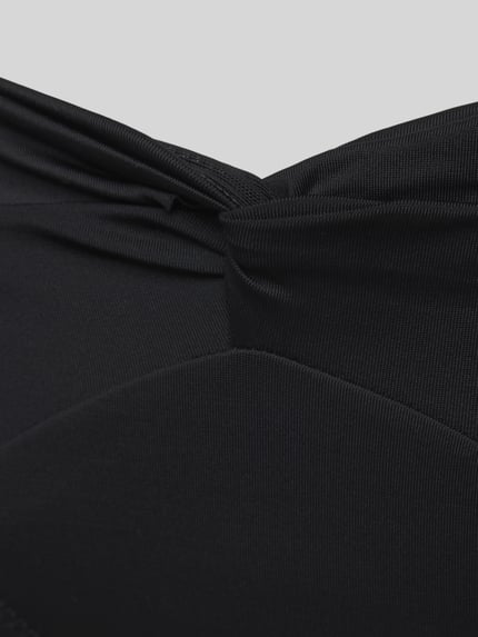 DORINA Figi bikini z wiązanym detalem model ‘FIJI’ Czarny 2