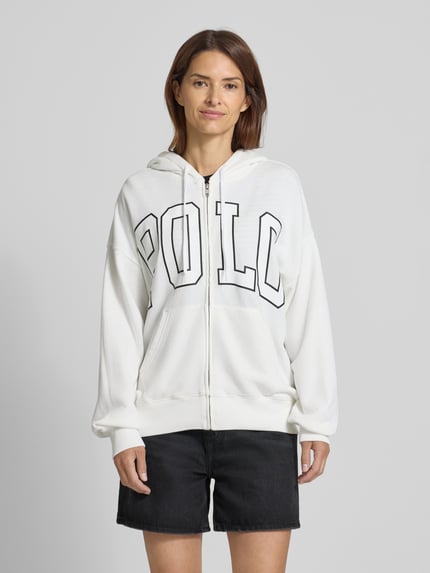 Polo Ralph Lauren Oversized sweatjack met ritssluiting Offwhite - 4