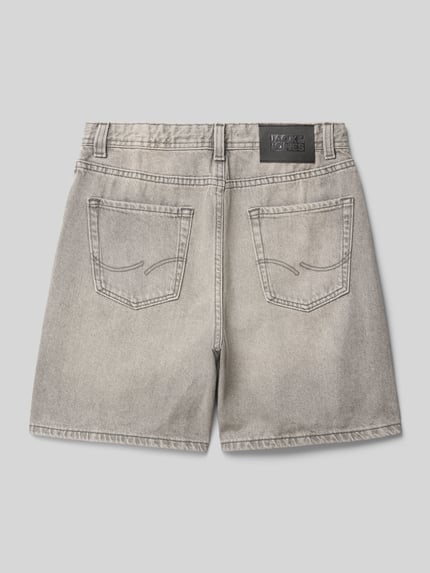 JACK & JONES Korte regular fit jeans in 5-pocketmodel, model 'TONY' Middengrijs gemêleerd - 3