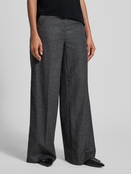 CAMBIO Stoffhose mit Gesäßtaschen Modell 'ADRIENNE' Anthrazit 4