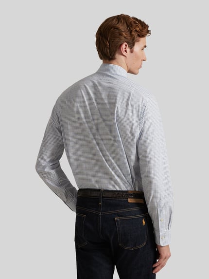 Polo Ralph Lauren Koszula casualowa o kroju regular fit z mieszanki bawełny Biały 5