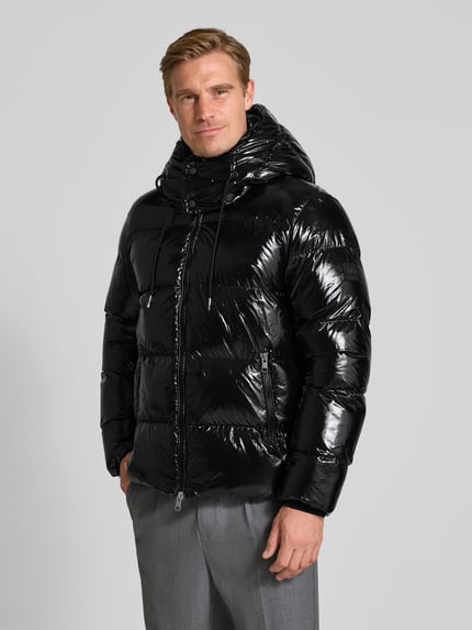 Antony Morato Gewatteerd jack met capuchon Zwart - 4