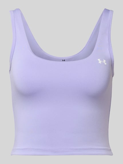 Under Armour Crop Top mit Logo Modell 'EMEA' Flieder 2