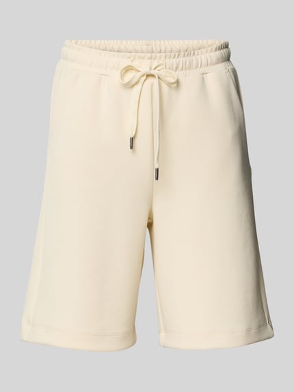 Soyaconcept Sweatshorts mit elastischem Bund Modell 'Banu' Offwhite 2