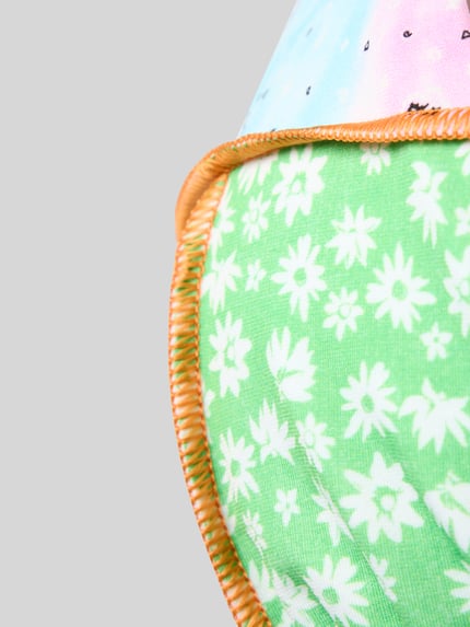 Banana Moon Bikini-Oberteil mit Knotendetail Modell 'YELO SUNBACK' Hellblau 2