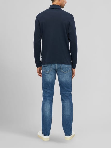 s.Oliver RED LABEL Langarmshirt mit Rollkragen Jersey Marine 4