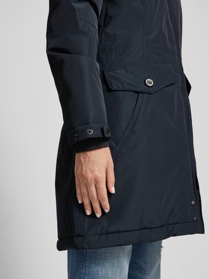 Wellensteyn Shaped Fit Parka mit Kapuze Modell 'CUCILLA' Marine 6